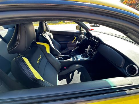 Used 2017 Subaru BRZ Series.Yellow RWD image 11