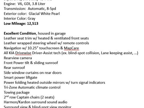 Used 2021 Kia Telluride SX w/ Towing Package image 11