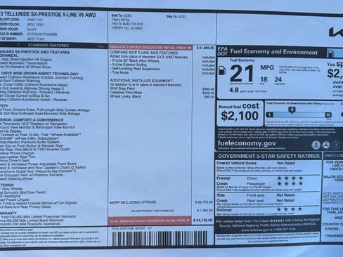 Used 2023 Kia Telluride SX Prestige X-Line image 23