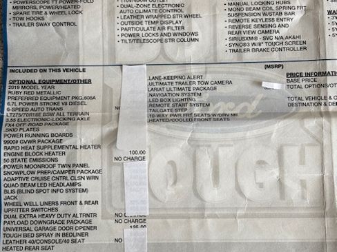 Used 2019 Ford F250 Lariat w/ Lariat Ultimate Package image 19