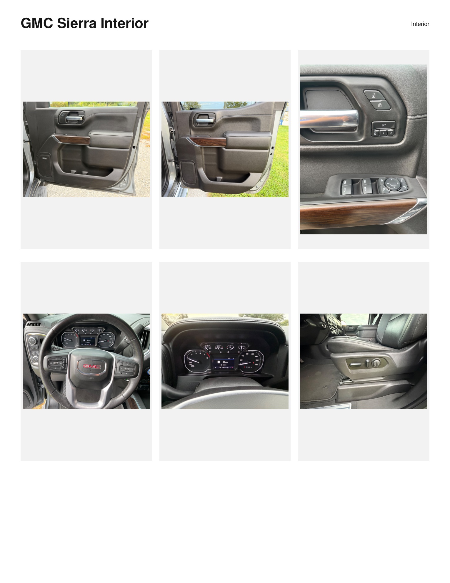 Used 2021 GMC Sierra 1500 SLT w/ SLT Premium Plus Package AWD/4WD image 9