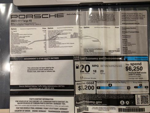 Used 2024 Porsche 911 Targa 4S image 23