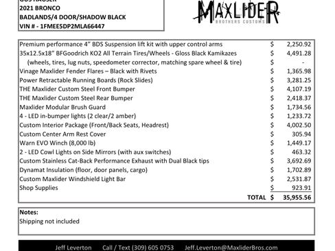 Used 2021 Ford Bronco Badlands image 14