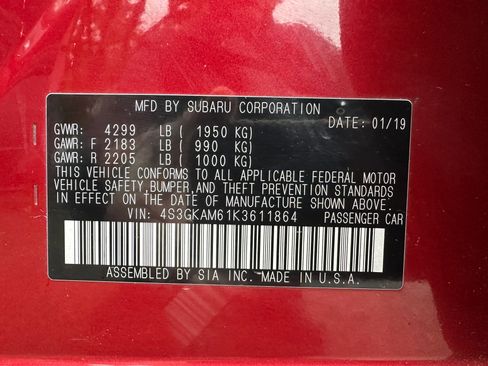 Used 2019 Subaru Impreza 2.0i Sport image 20