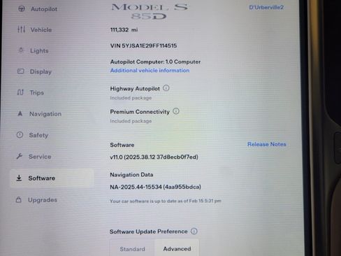 Used 2015 Tesla Model S 85D image 19