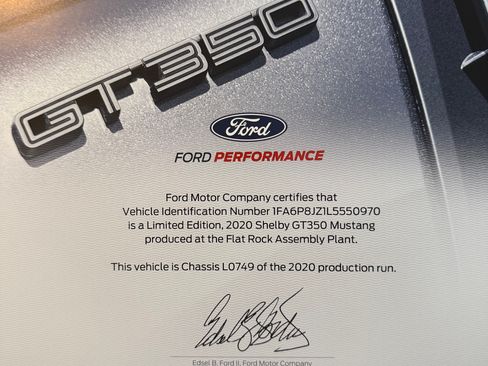 Used 2020 Ford Mustang Shelby GT350 w/ Technology Package image 24