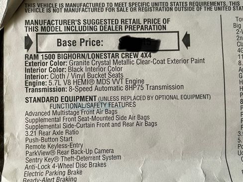 Used 2022 RAM 1500 Big Horn AWD/4WD image 13