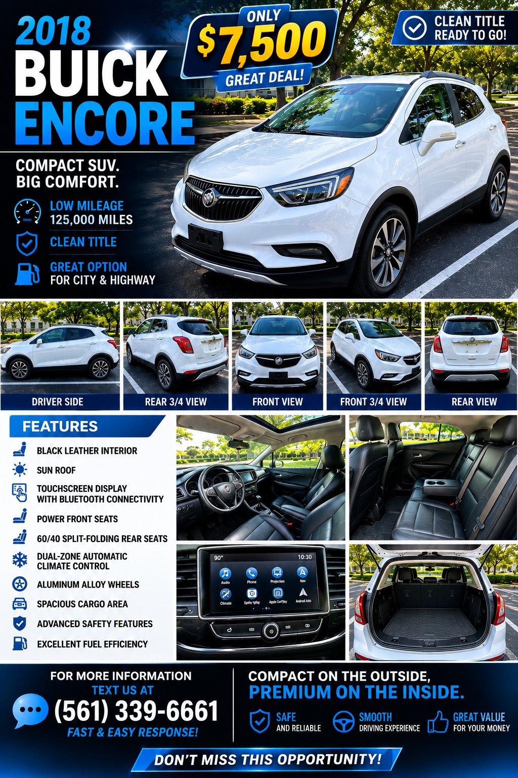 Used 2018 Buick Encore Essence FWD image 18