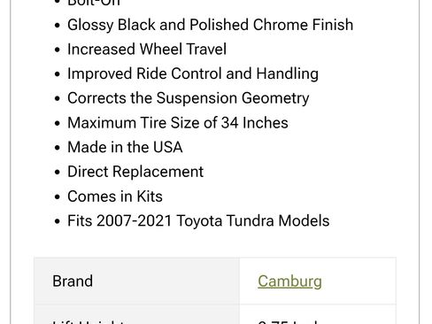 Used 2016 Toyota Tundra Limited image 8