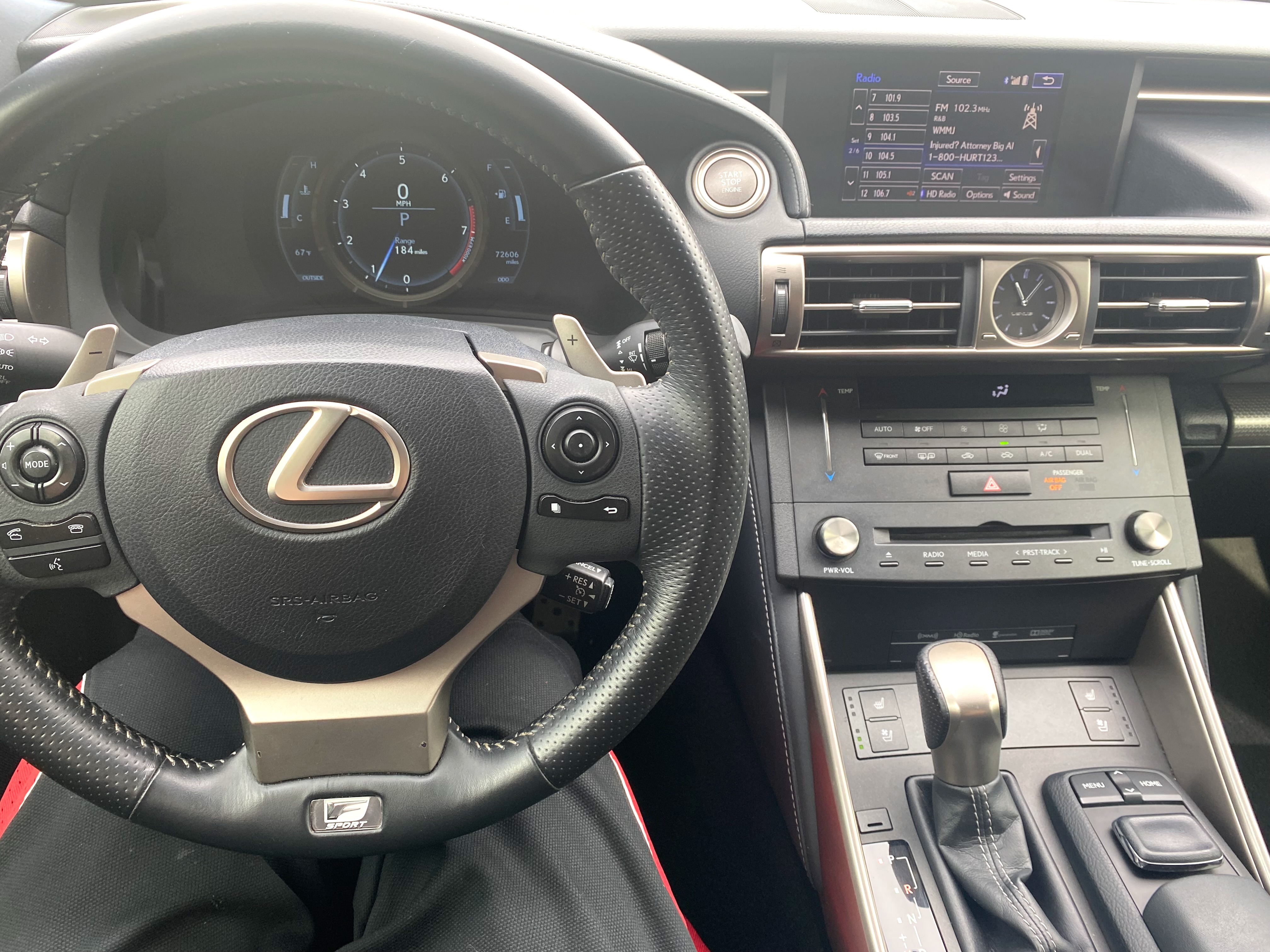 Used 2015 Lexus IS 250 w/ F-Sport Package RWD image 17