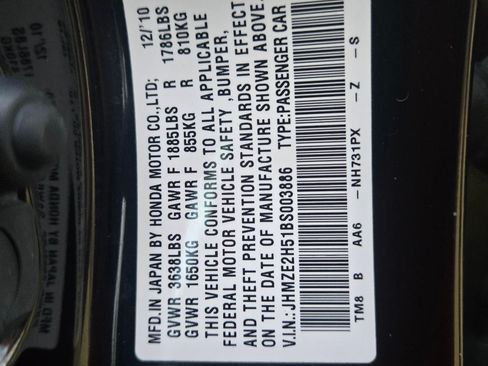 Used 2011 Honda Insight LX image 6