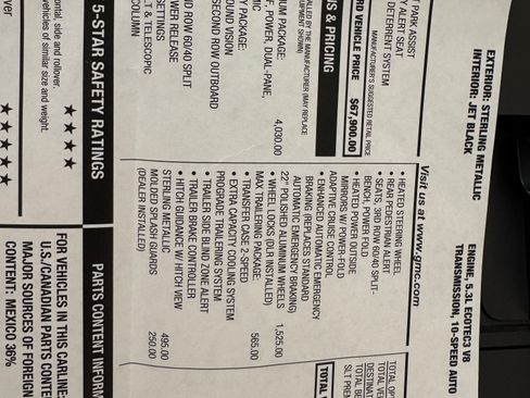 Used 2024 GMC Yukon SLT w/ SLT Premium Package image 31