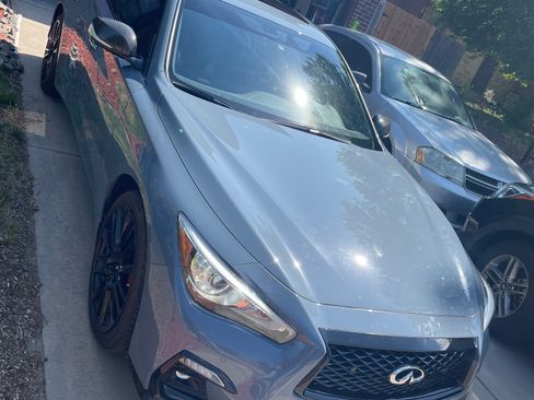 Used 2022 INFINITI Q50 Red Sport 400 AWD/4WD image 2