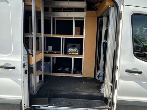 Used 2021 Ford Transit 350 Extended Length High Roof Van w/ Load Area Protection Package image 8