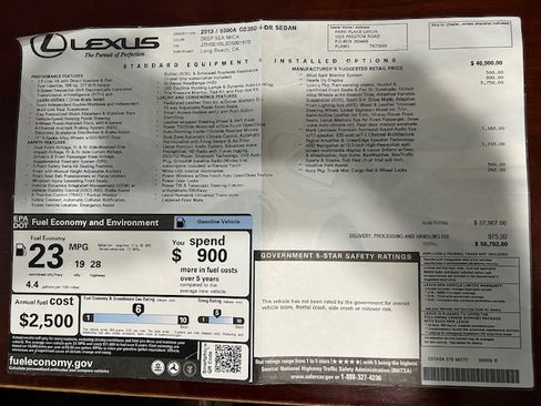 Used 2013 Lexus GS 350 w/ Luxury Pkg image 22