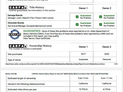 Used 2017 Mercedes-Benz S 550 Sedan image 16