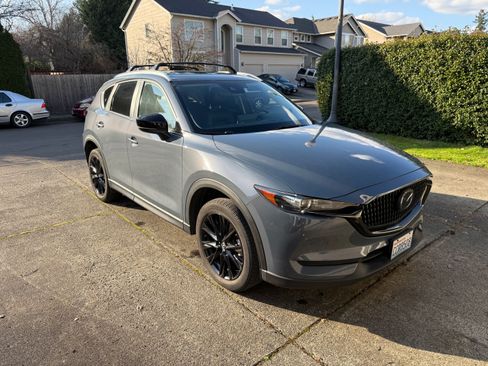 Used 2021 MAZDA CX-5 Carbon Edition image 2