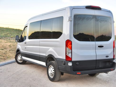 Used 2020 Ford Transit 150 148 Medium Roof AWD w/ Interior Upgrade Package image 9