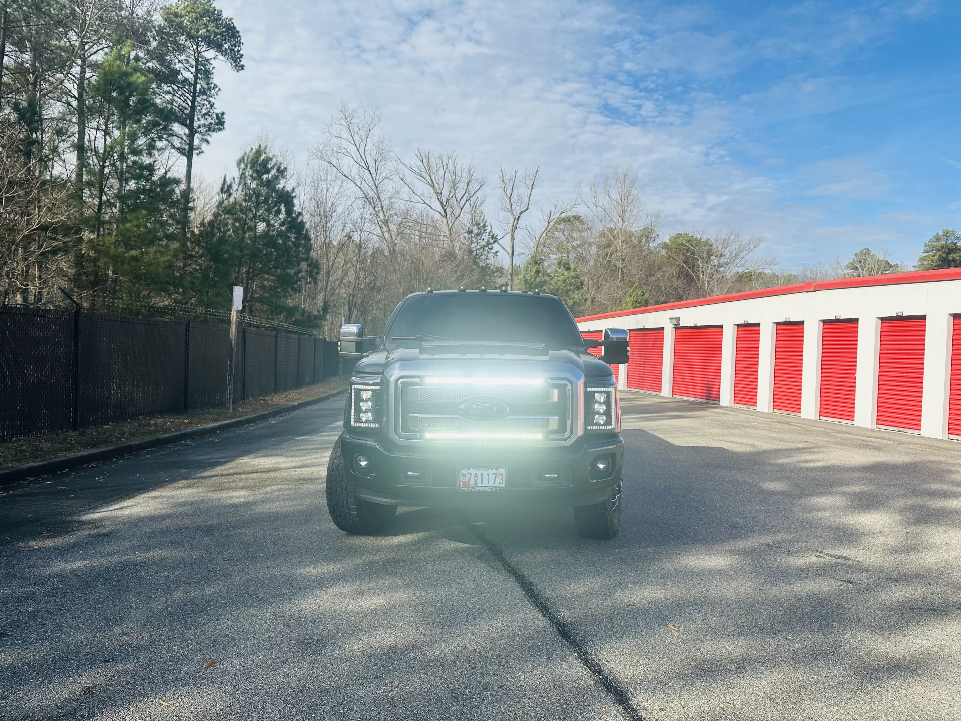 Used 2015 Ford F350 Platinum w/ Snow Plow Prep Package AWD/4WD image 17