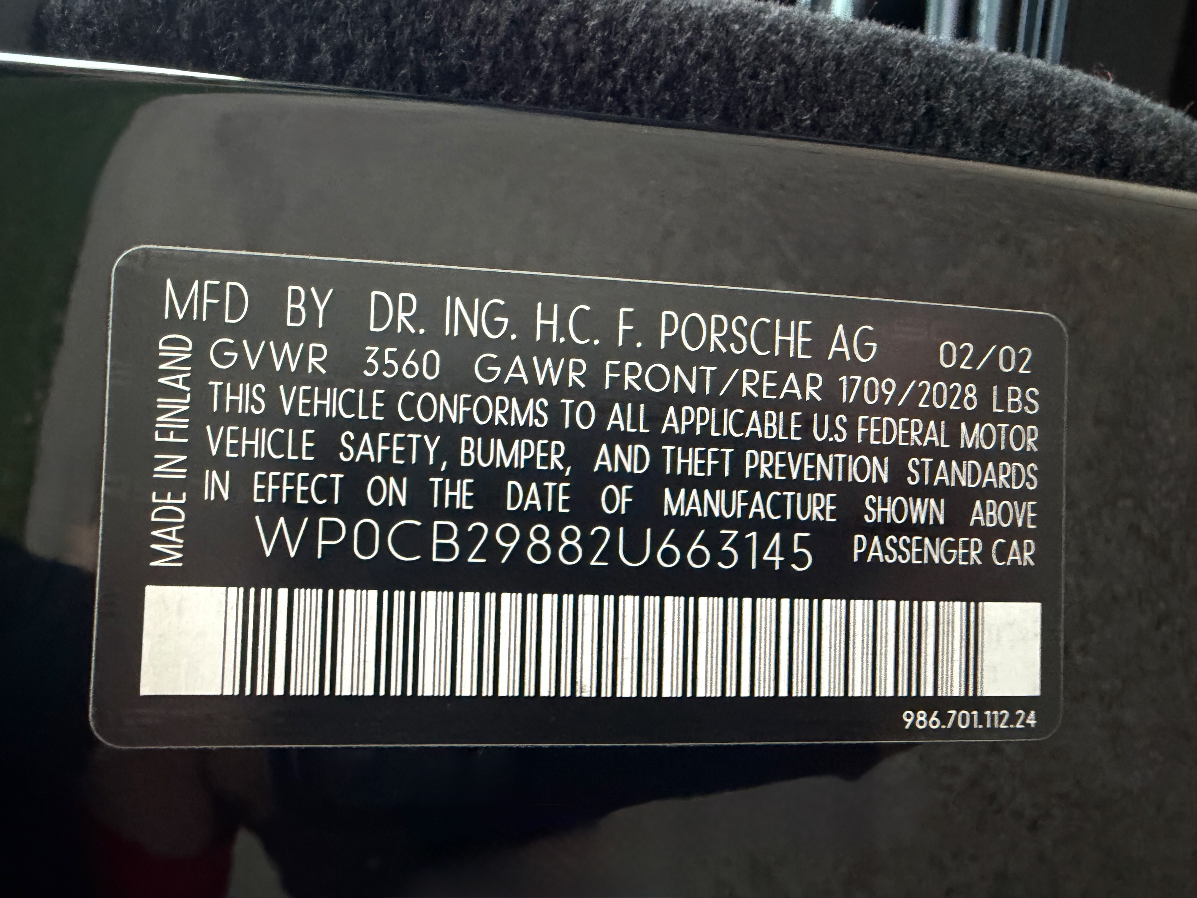 Used 2002 Porsche Boxster S RWD image 22