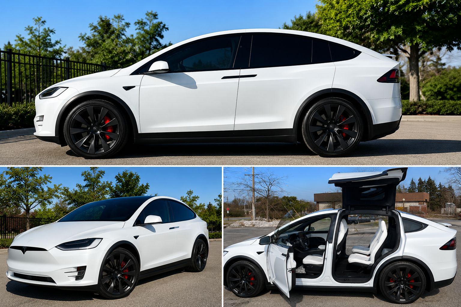 Used 2022 Tesla Model X Plaid AWD/4WD image 2