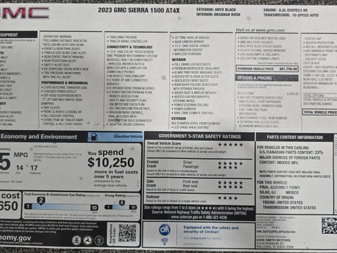 Used 2023 GMC Sierra 1500 AT4X w/ AT4X AEV Edition AWD/4WD image 17