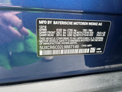 Used 2020 BMW X5 xDrive40i w/ Premium Package image 9