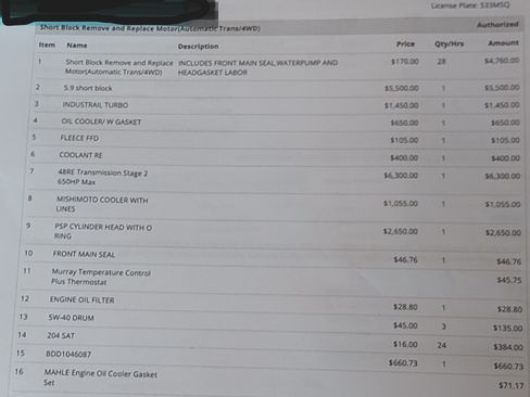 Used 2003 Dodge Ram 2500 Truck 4x4 Quad Cab image 20