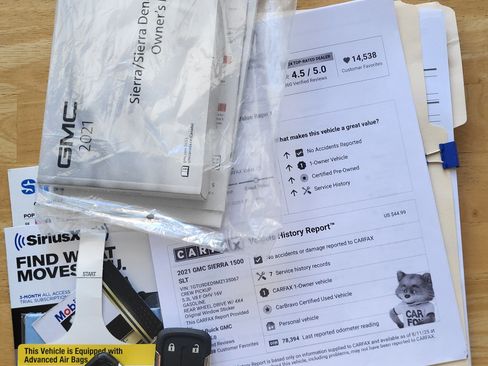 Used 2021 GMC Sierra 1500 SLT w/ SLT Premium Package image 32