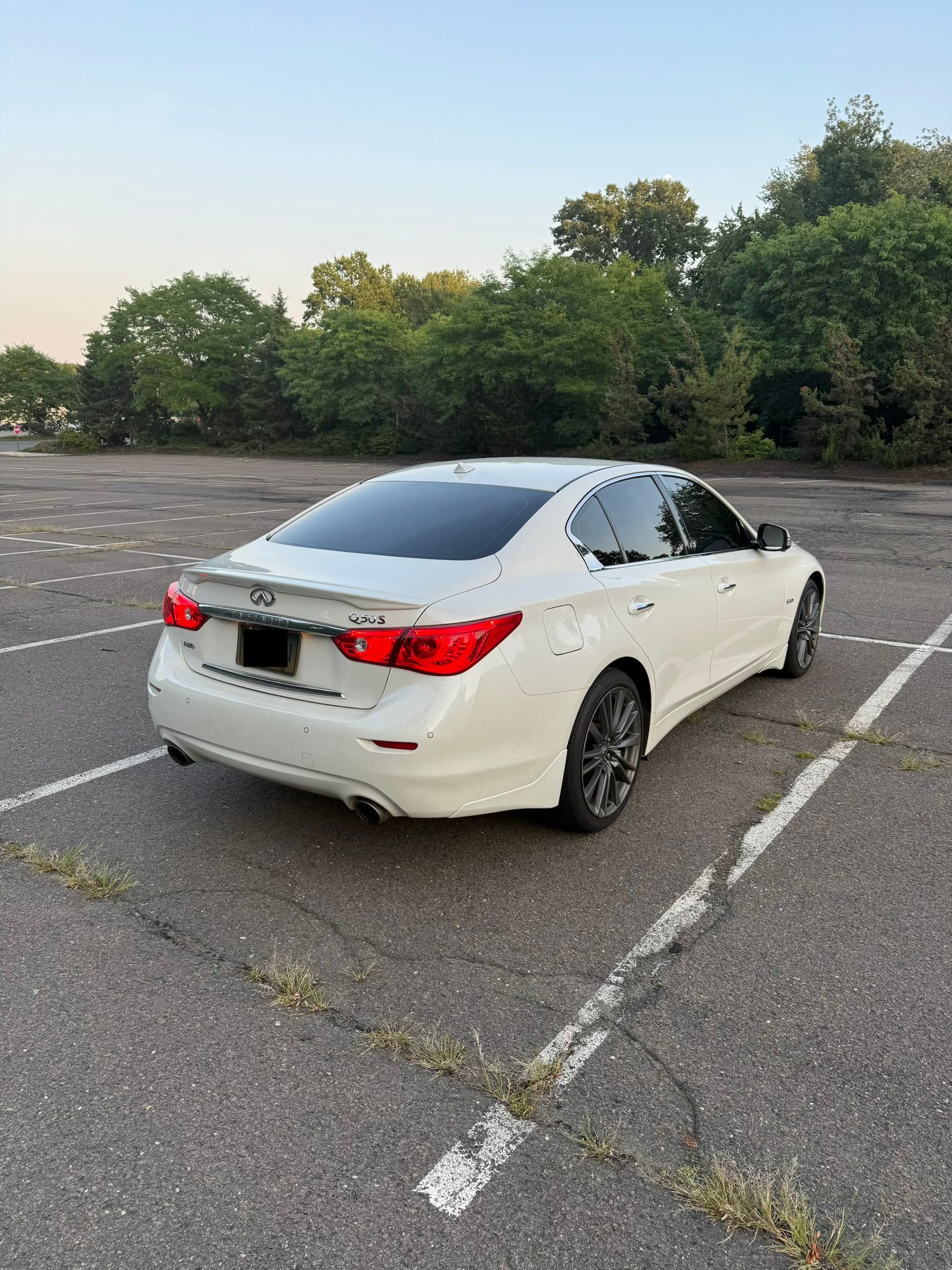 Used 2016 INFINITI Q50 Red Sport 400 AWD/4WD image 8