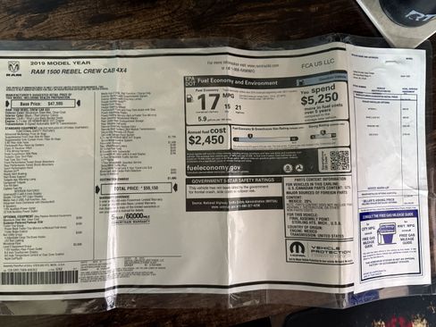 Used 2019 RAM 1500 Rebel w/ Rebel Level 2 Equipment Group image 27