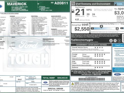 Used 2024 Ford Maverick Tremor w/ Tremor Off-Road Package image 10