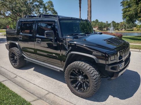 Used 2008 HUMMER H2 SUT Sport Utility Pickup 4D image 6