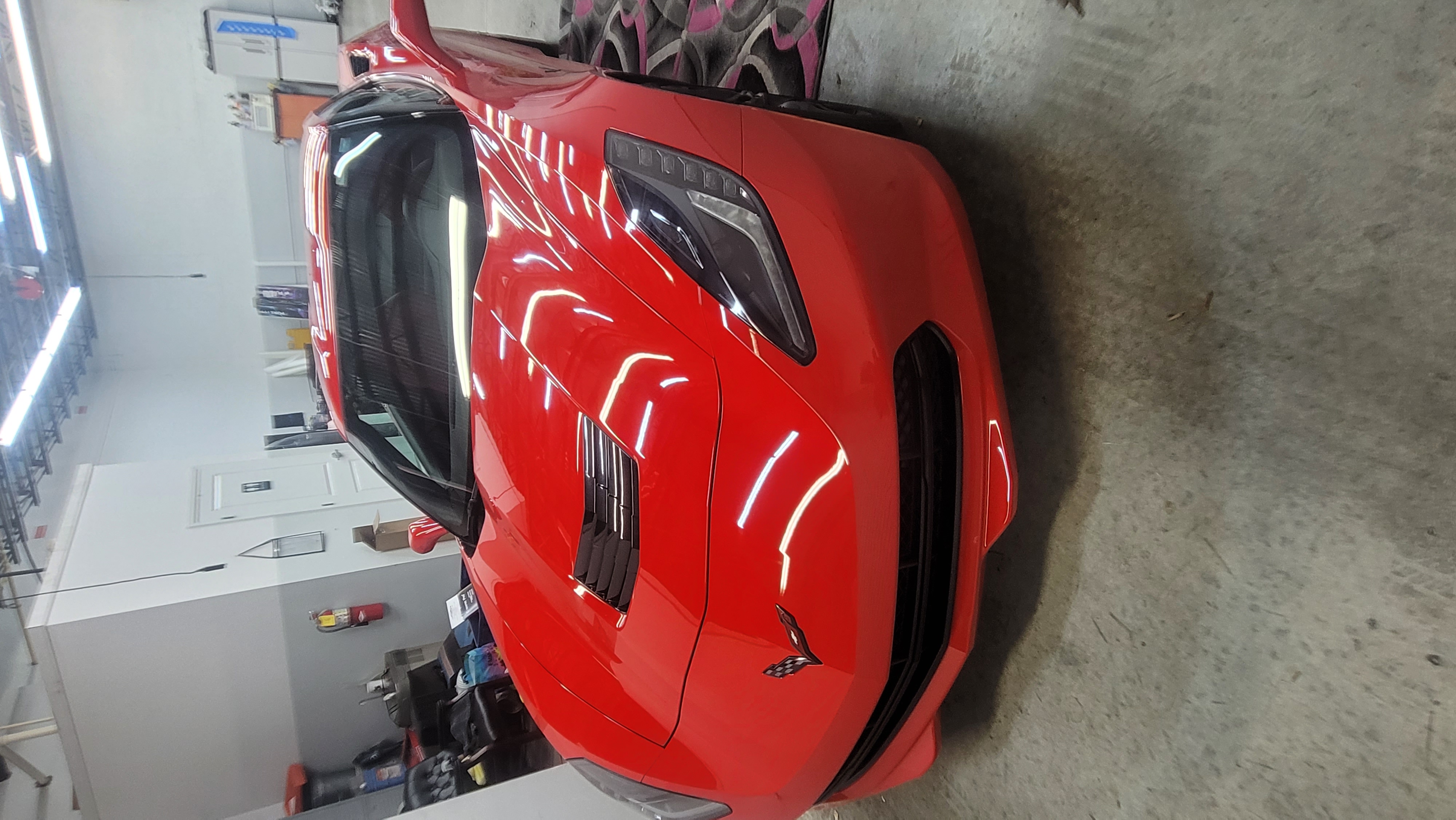 Used 2017 Chevrolet Corvette Stingray Coupe w/ Carbon Flash Badge Package RWD image 9