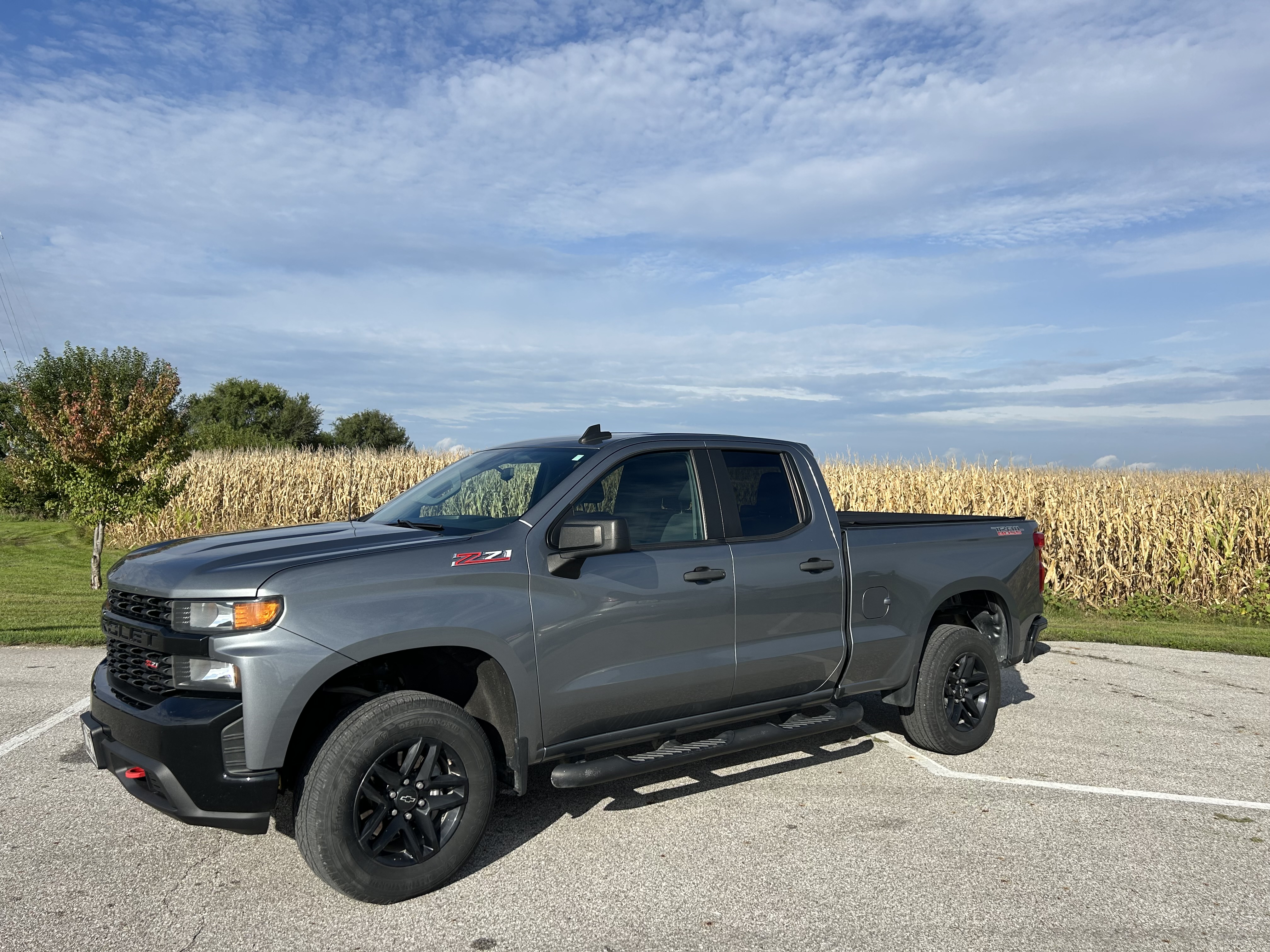 Used 2019 Chevrolet Silverado 1500 Custom Trail Boss w/ Custom Convenience Package AWD/4WD image 2