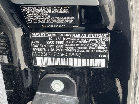 Used 2005 Mercedes-Benz SL 55 AMG image 20