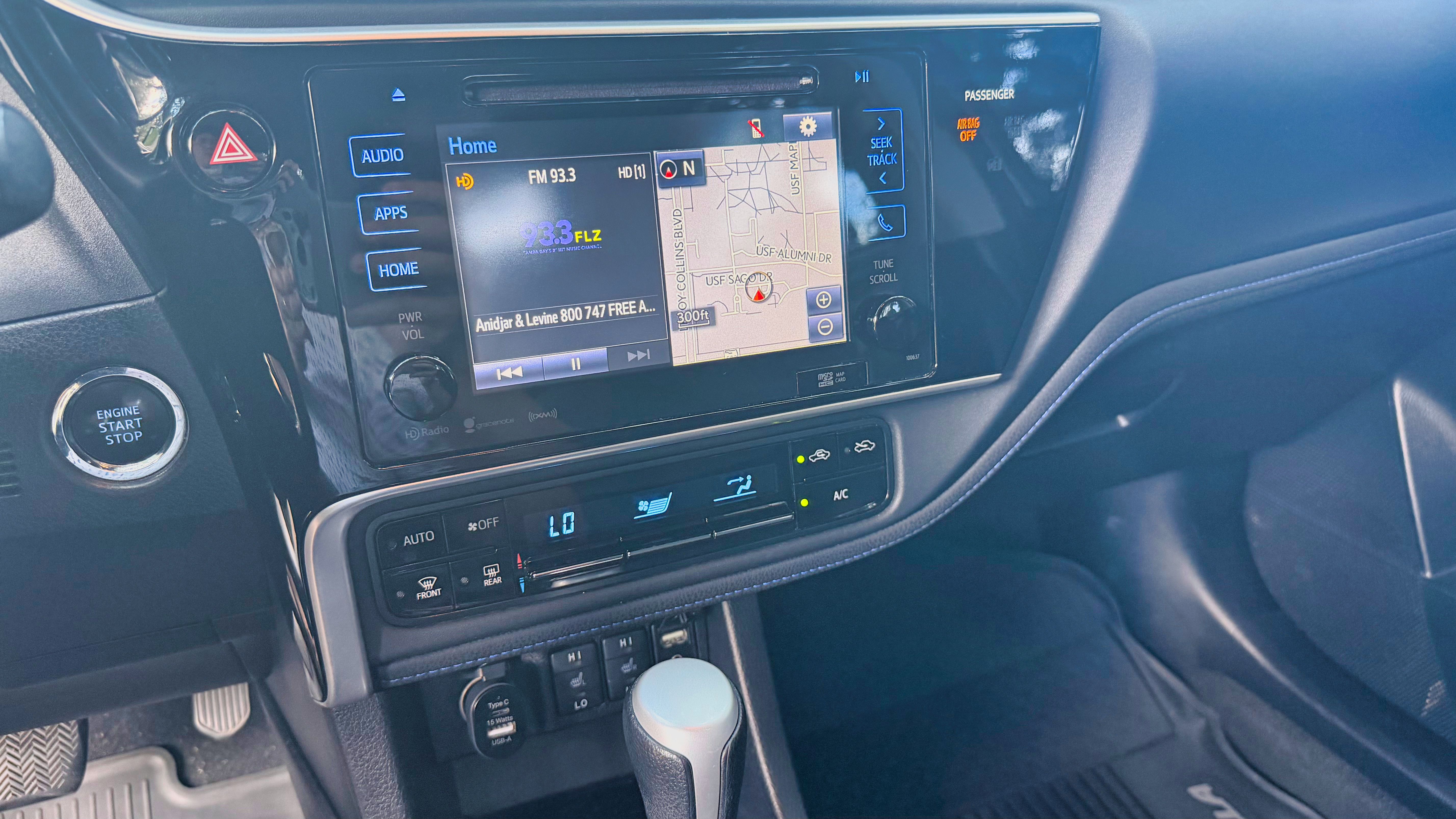 Used 2017 Toyota Corolla XSE w/ Carpet Mat Package (TMS) FWD image 12