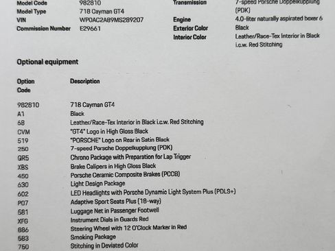 Used 2021 Porsche 718 Cayman GT4 image 32