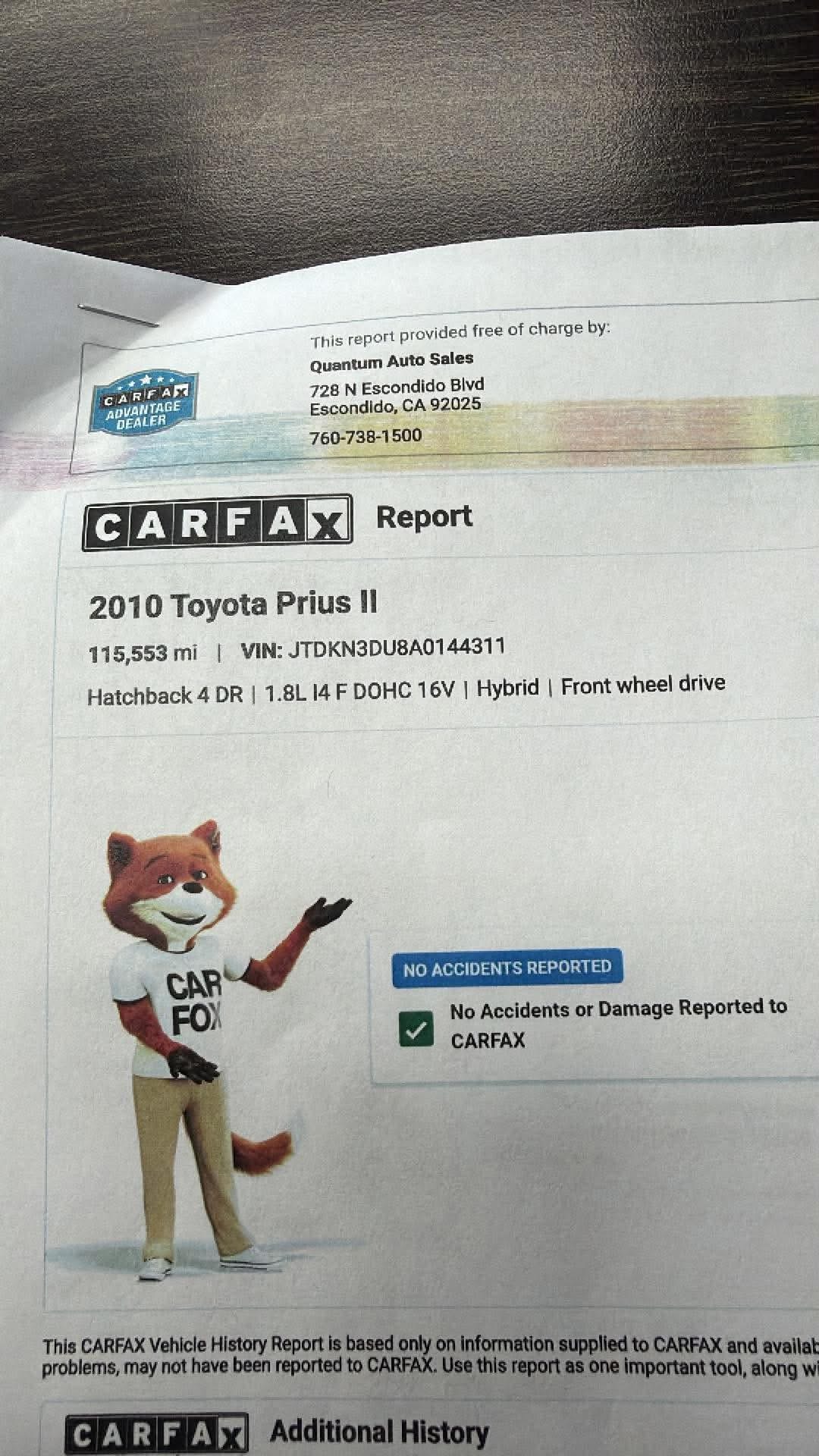 Used 2010 Toyota Prius Five FWD image 18