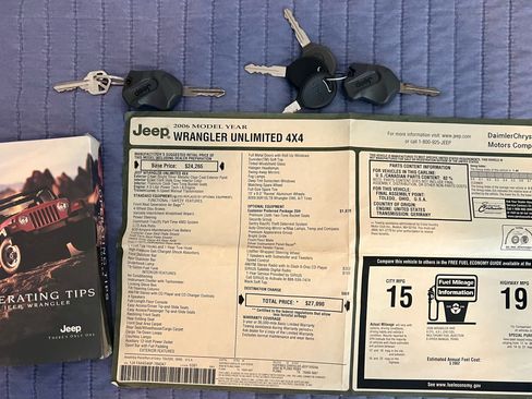 Used 2006 Jeep Wrangler Unlimited image 29