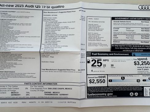 Used 2025 Audi Q5 Premium Plus AWD/4WD image 10