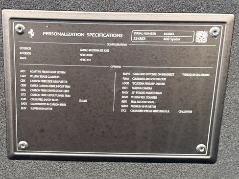 Used 2017 Ferrari 488 Spider image 21