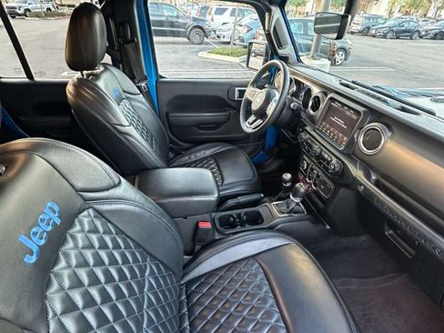 Used 2023 Jeep Wrangler Unlimited Rubicon 4xe w/ Steel Bumper Group image 4