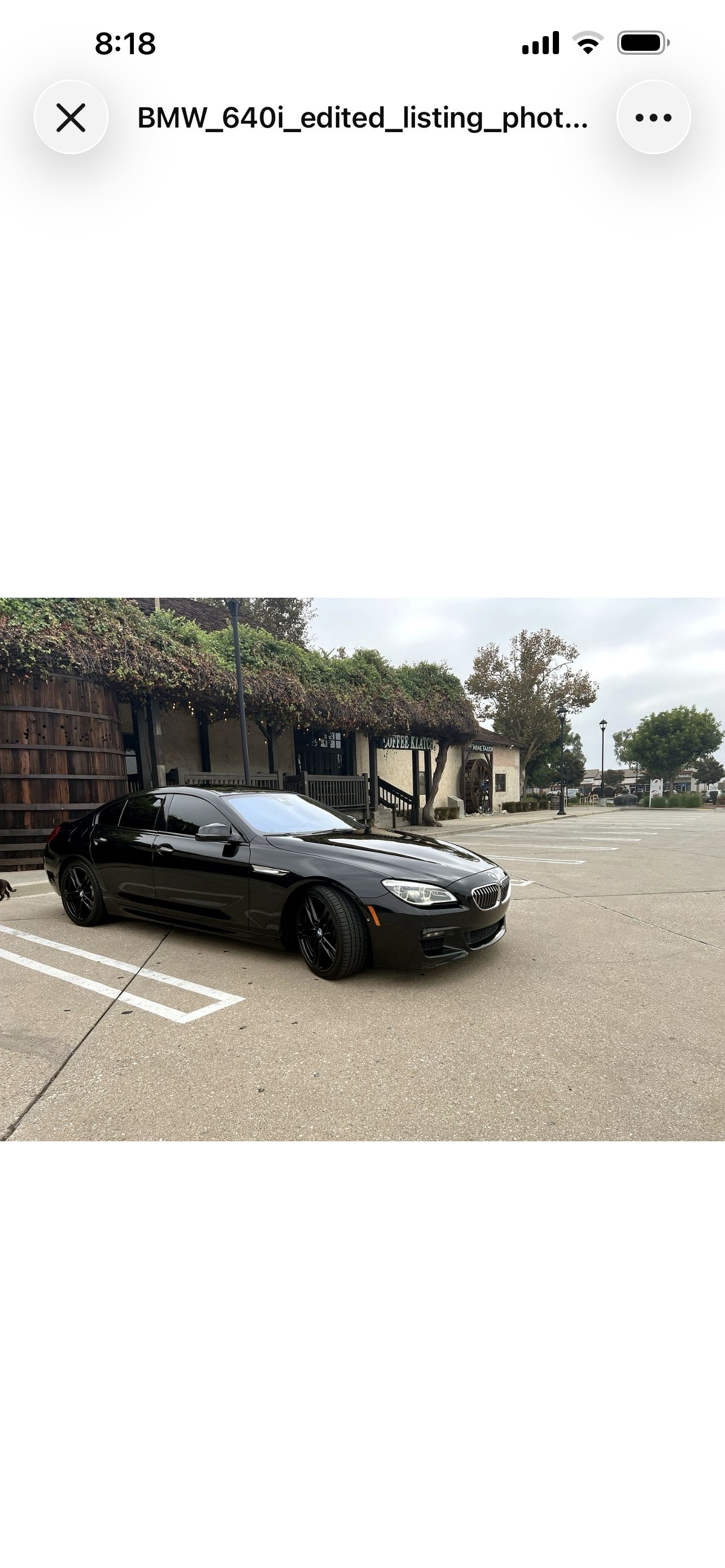 Used 2017 BMW 640i Gran Coupe RWD image 4