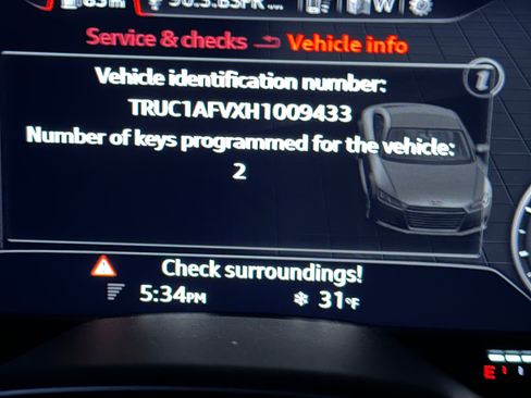 Used 2017 Audi TTS 2.0T Coupe w/ Technology Package image 6