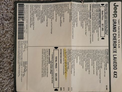 Used 2007 Jeep Grand Cherokee Laredo image 16