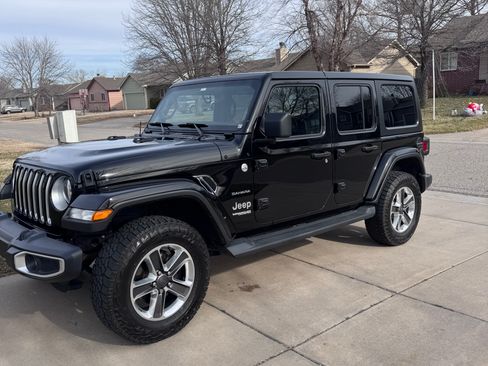Used 2019 Jeep Wrangler Unlimited Sahara w/ Cold Weather Group image 1