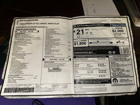 Used 2019 Dodge Challenger GT w/ Plus Package image 26