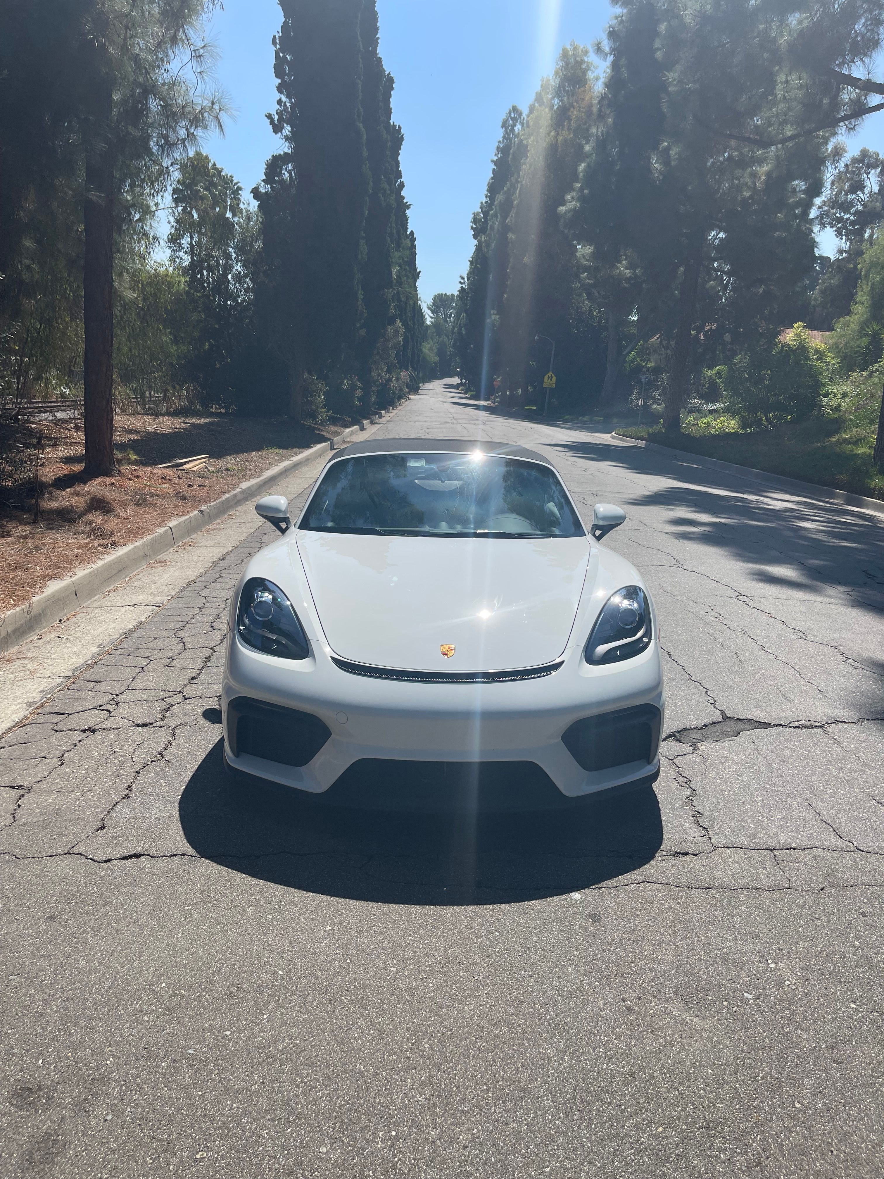 Used 2021 Porsche 718 Boxster Spyder RWD image 1