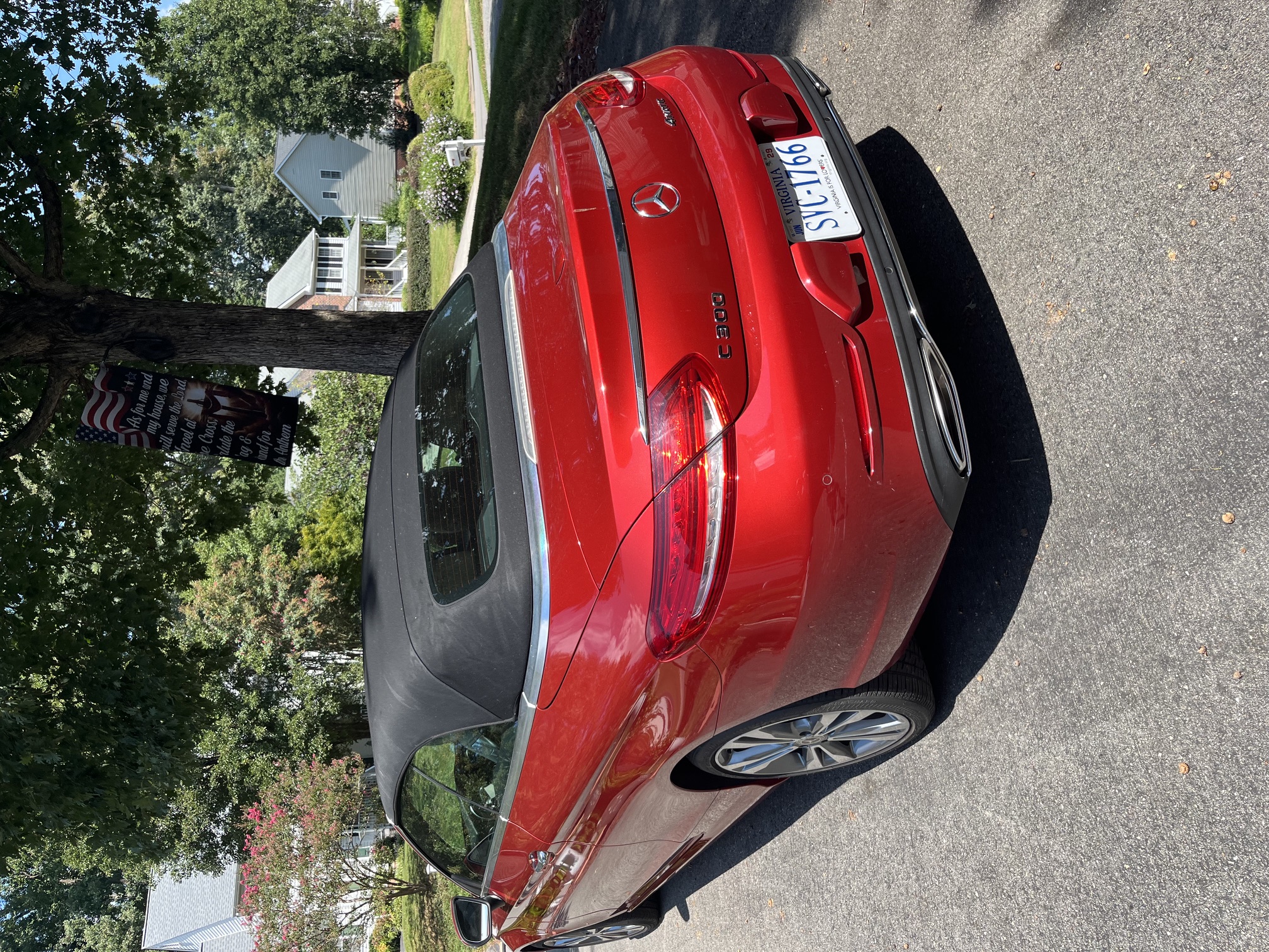 Used 2018 Mercedes-Benz C 300 4MATIC Cabriolet w/ Parking Assist Package image 4